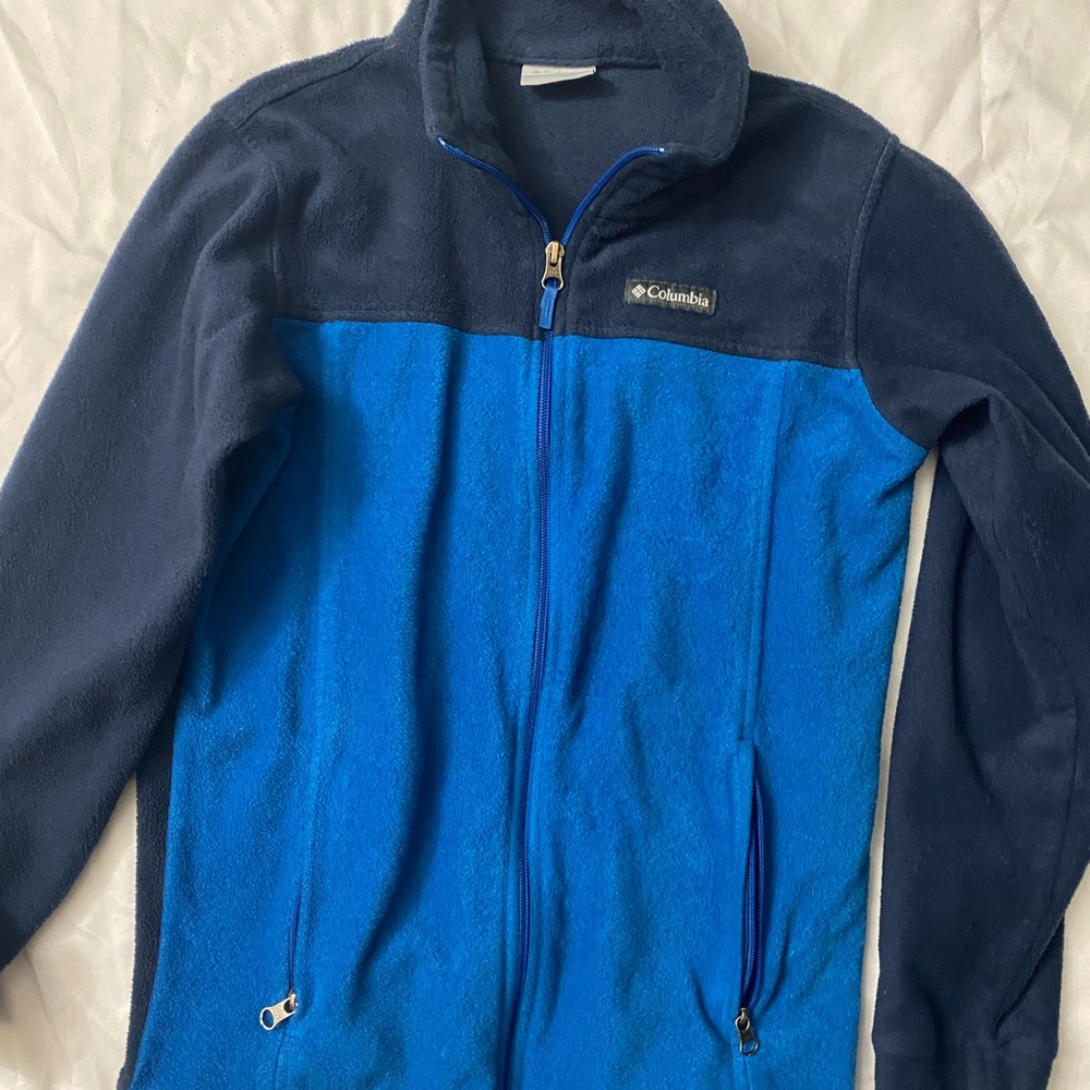 Columbia Kids' Two-Tone Blue Fleece Jacket